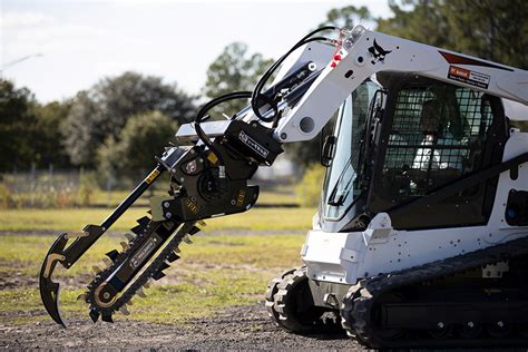 trencher for thomas skid steer|best skid steer trencher.